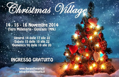 Christmas Village a Gonzaga (MN)