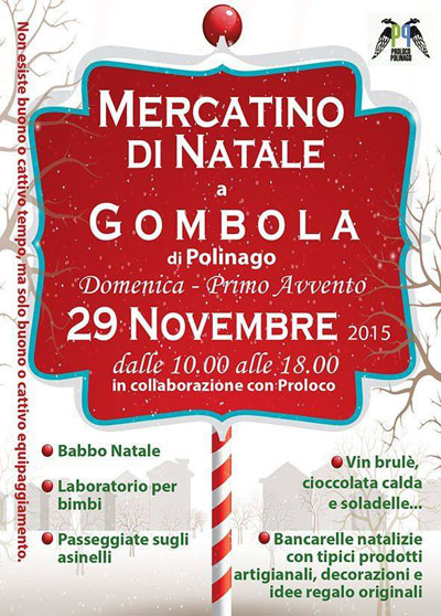 Mercatino di Natale a Gombola