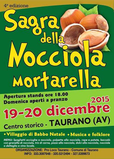 Sagra della nocciola a Taurano