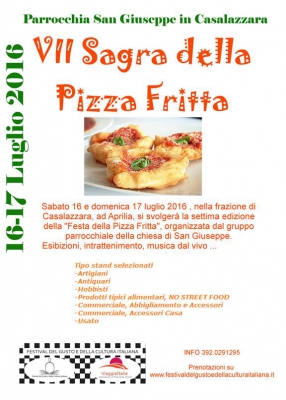 VII Sagra della Pizza Fritta a Casalazzara (Lt)