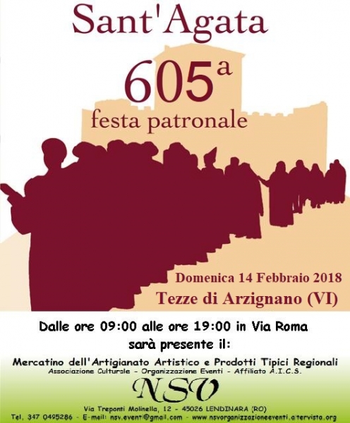 Mercatino della 605^ Festa Patronale di Sant'Agata