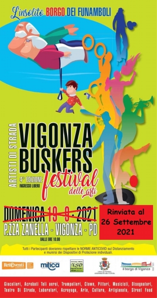 Vigonza Buskers - Festival delle Arti - Data rinviata